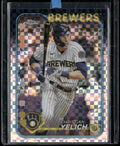 2024 Topps Chrome #253 Christian Yelich X-Fractors
