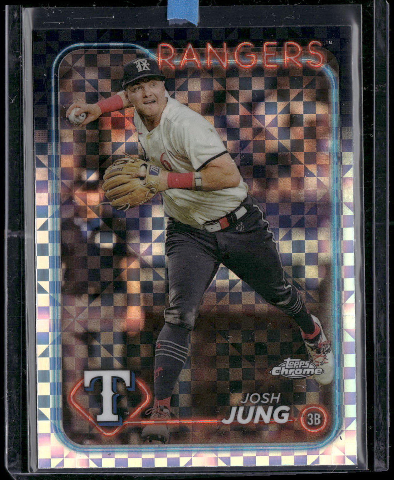 2024 Topps Chrome #214 Josh Jung X-Fractors