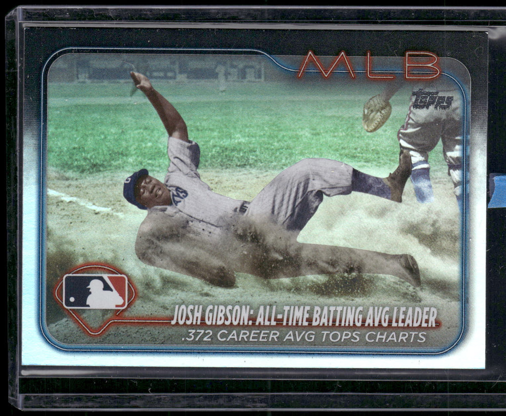 2024 Topps Update #US191 Josh Gibson Rainbow Foil