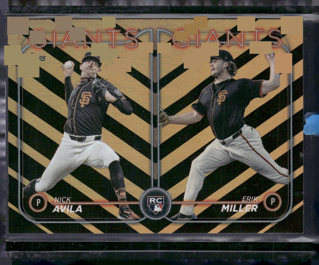 2024 Topps Update #US271 Erik Miller / Nick Avila RCOM Holiday