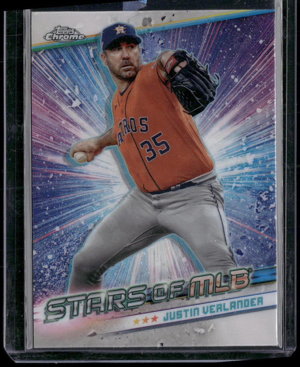 2024 Topps Update #CSMLB-68 Justin Verlander Stars of MLB Chrome