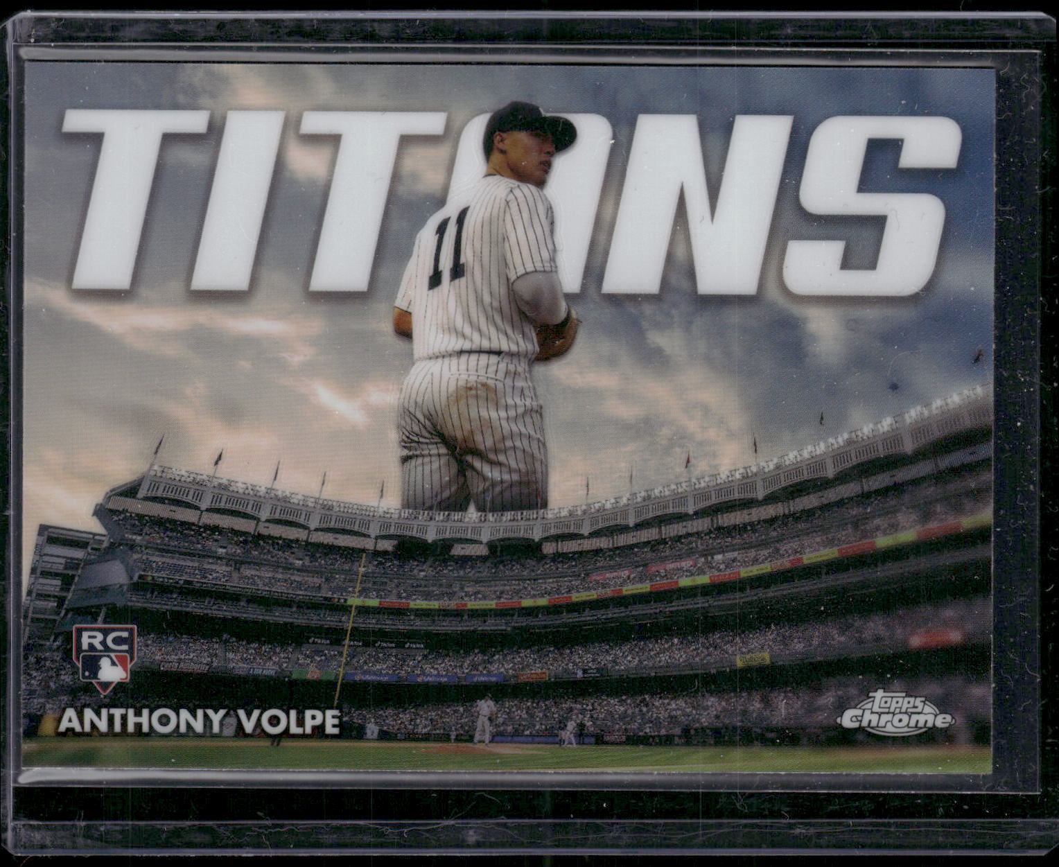 2023 Topps Chrome Update #CT-19 Anthony Volpe Titans