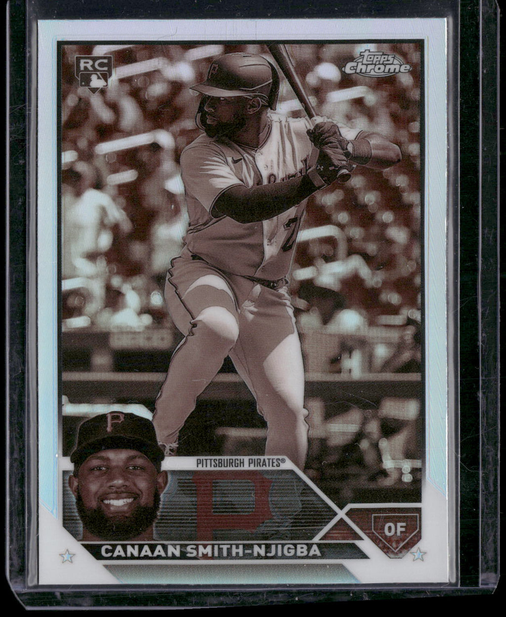 2023 Topps Chrome #67 Canaan Smith-Njigba Sepia Refractor