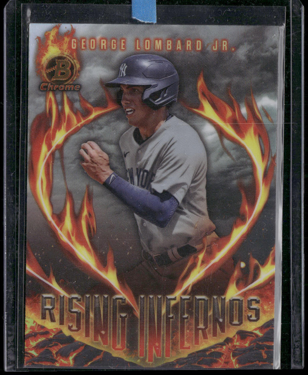 2024 Bowman #RI-15 George Lombard Jr. Rising Infernos