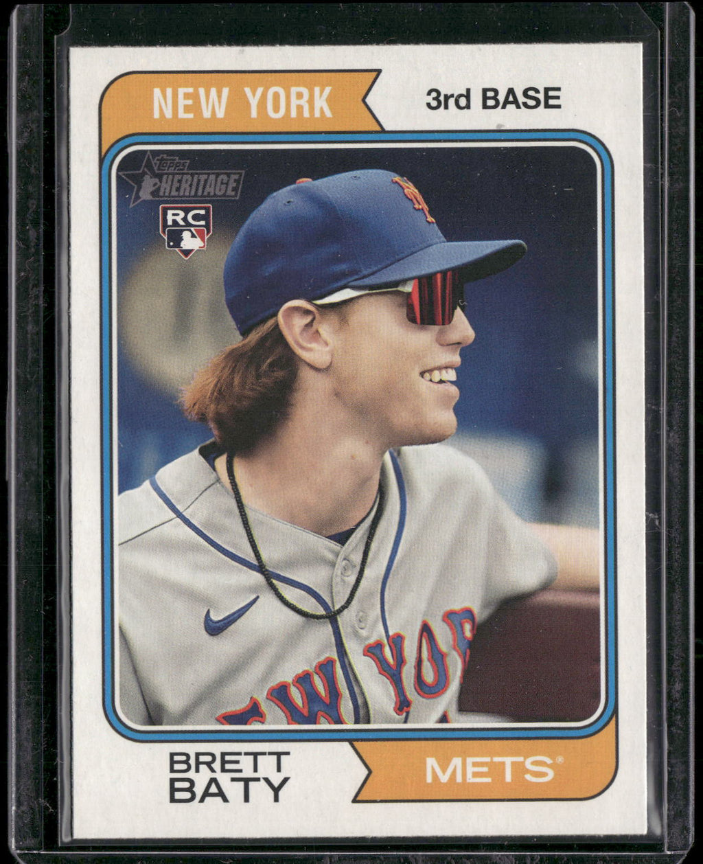 2023 Topps Heritage #265 Brett Baty