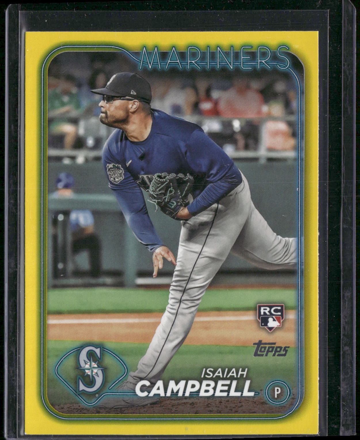 2024 Topps #58 Isaiah Campbell Yellow