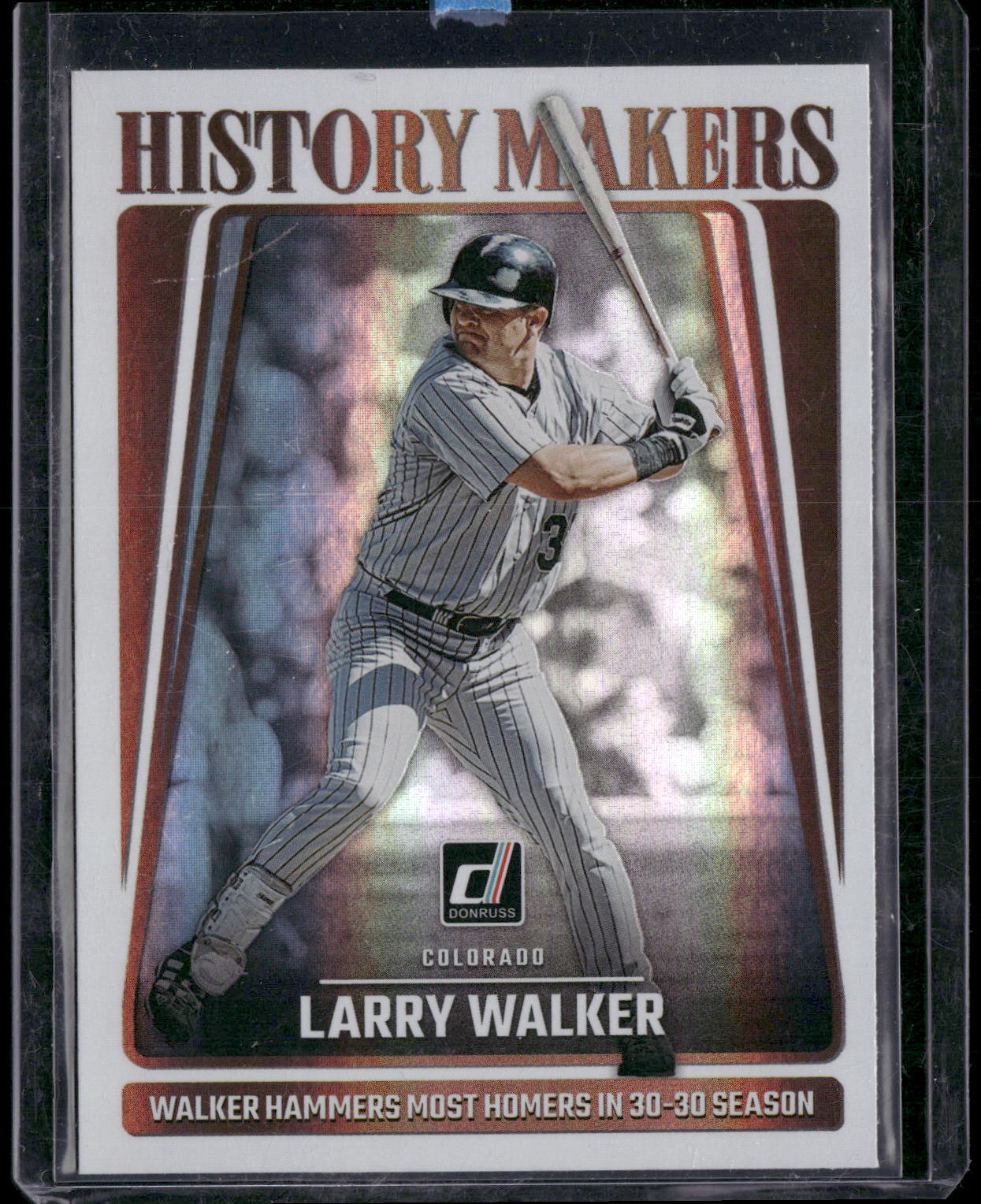 2023 Donruss #HIM11 Larry Walker History Makers
