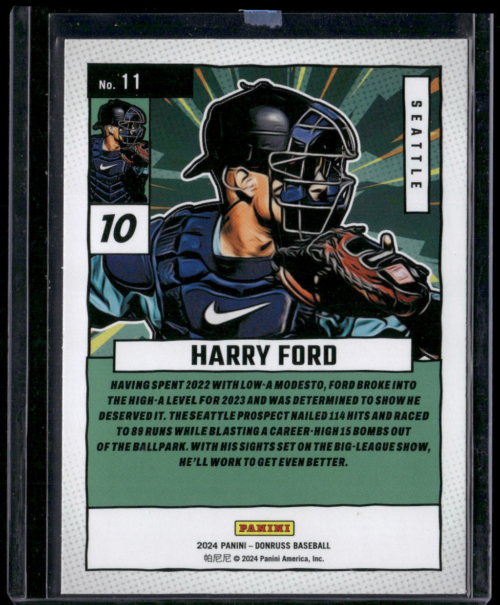 2024 Donruss #11 Harry Ford Diamond Marvels