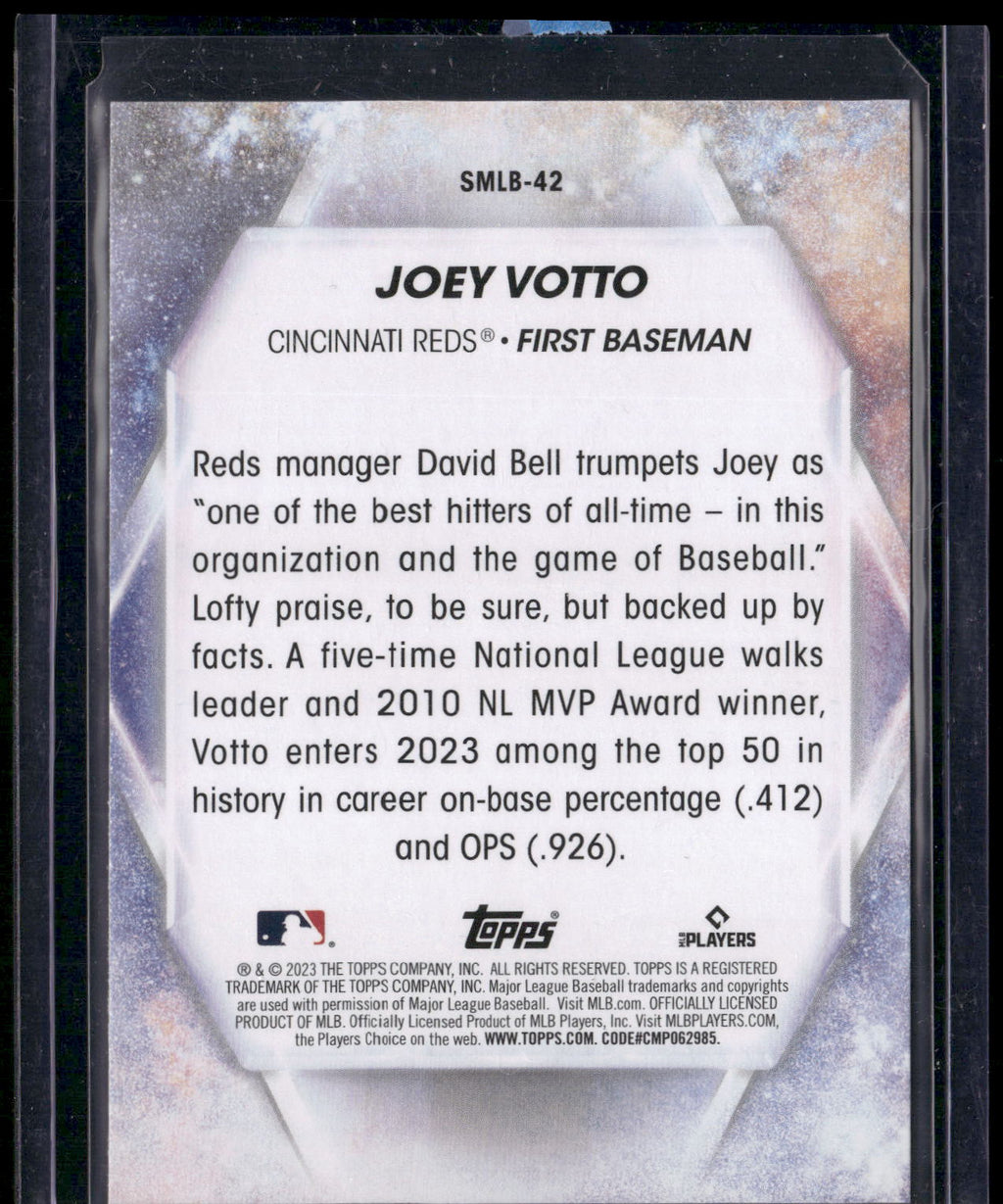 2023 Topps #SMLB-42 Joey Votto Stars of MLB