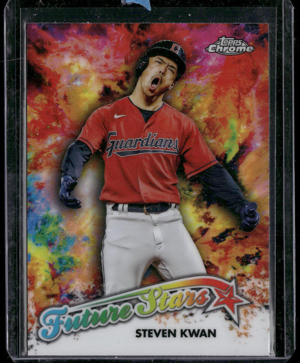 2023 Topps Chrome #FS-14 Steven Kwan Future Stars