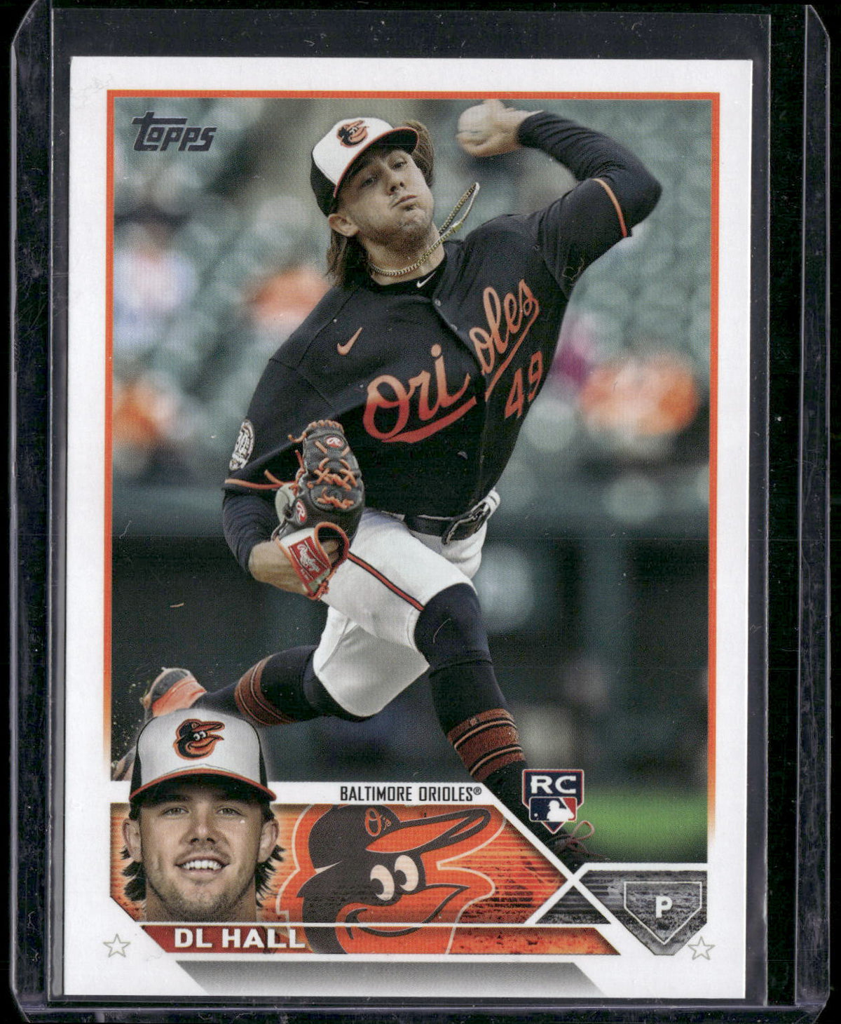 2023 Topps #547 DL Hall