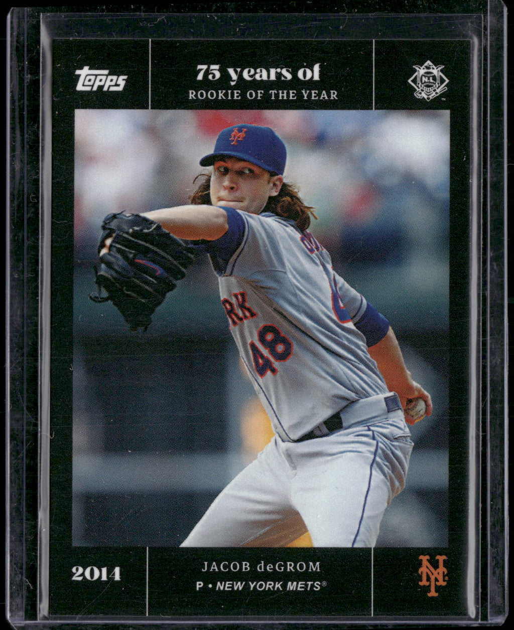2022 Topps MLB Rookie of the Year 75th Anniversary #45 Jacob deGrom