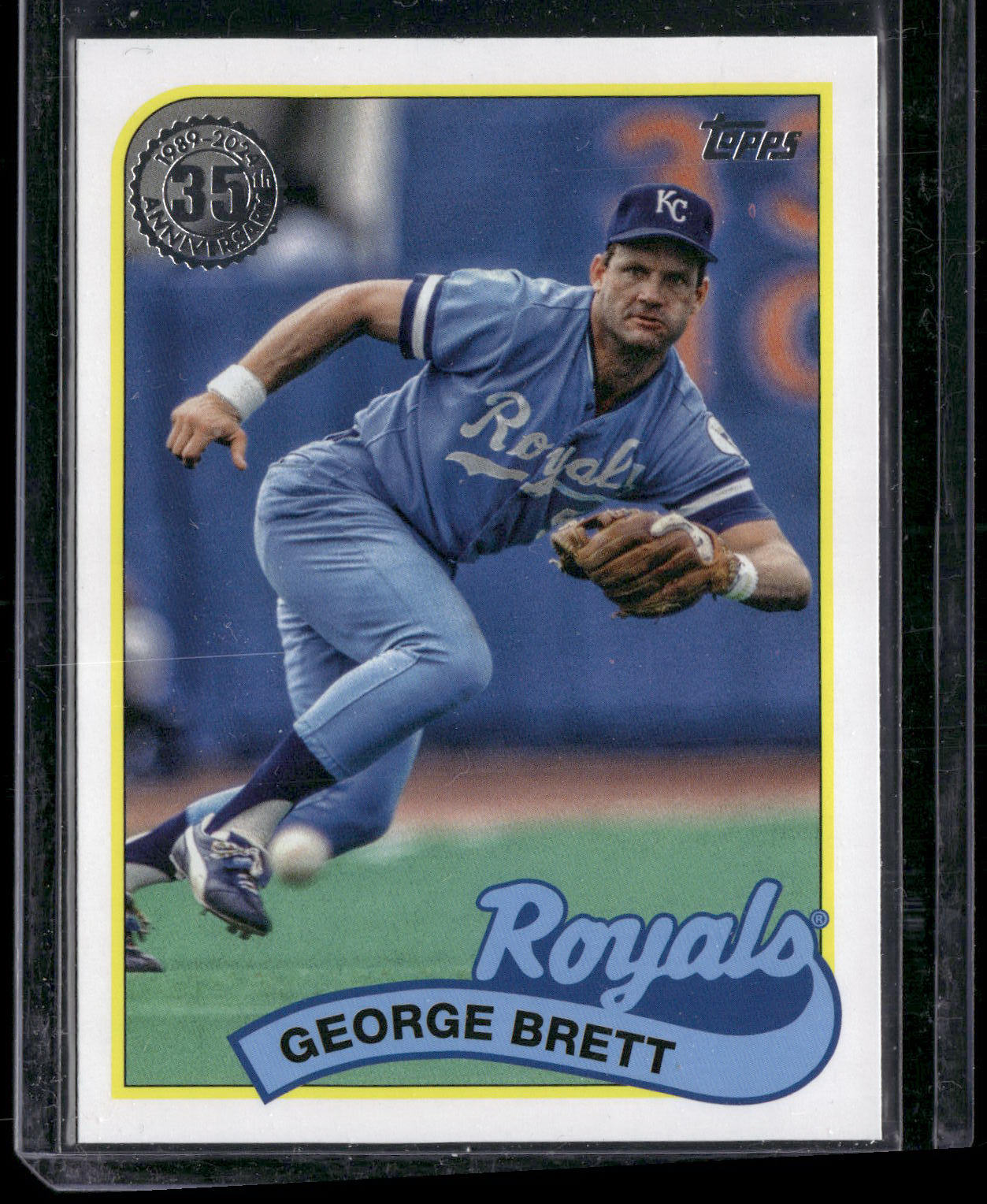 2024 Topps #89B-47 George Brett 1989 Topps Baseball 35th Anniversary