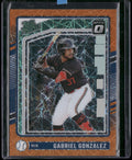 2024 Donruss #182 Gabriel Gonzalez Optic Orange Velocity Prizms