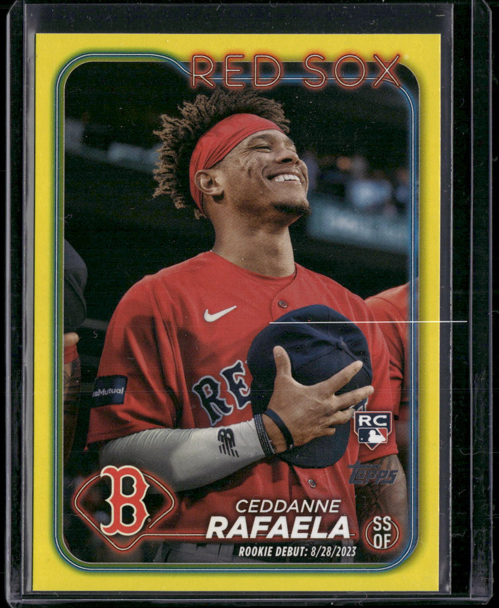 2024 Topps Update #US110 Ceddanne Rafaela Yellow