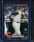 2024 Topps Update #US262 Kyle Manzardo Royal Blue