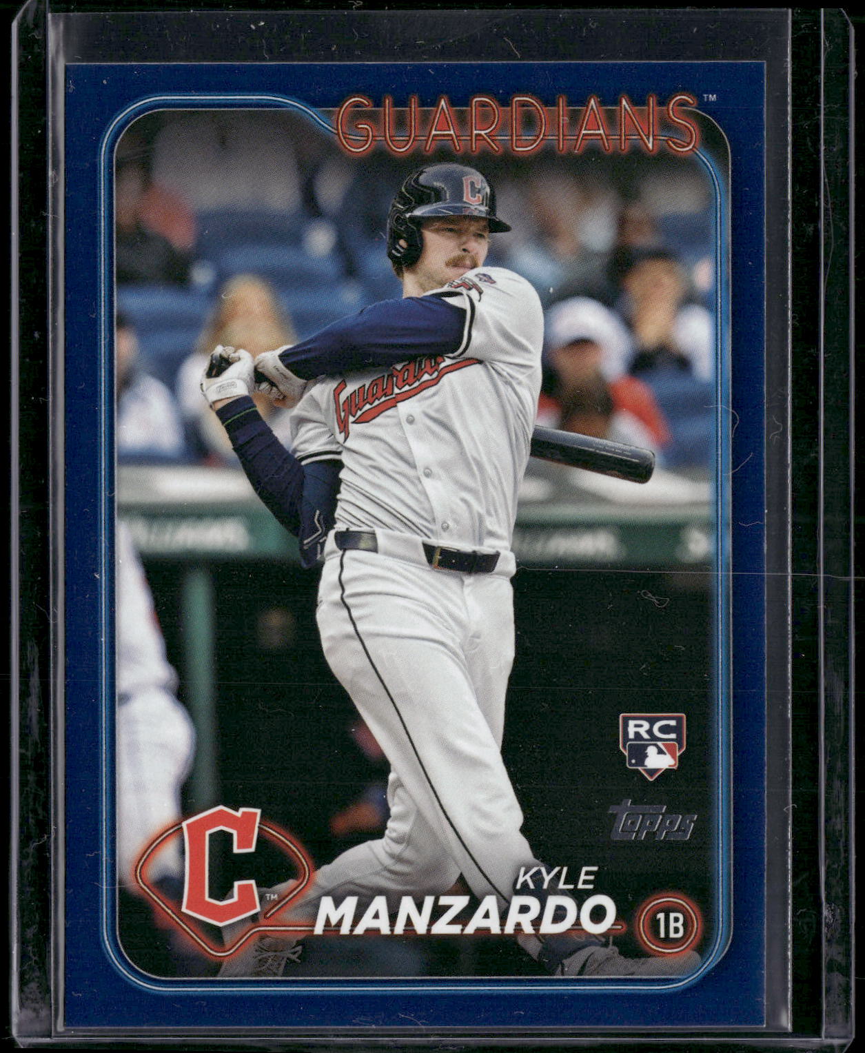 2024 Topps Update #US262 Kyle Manzardo Royal Blue