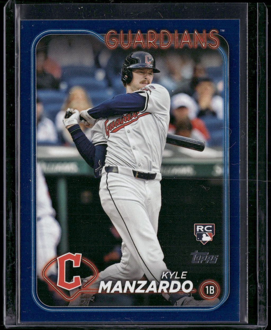 2024 Topps Update #US262 Kyle Manzardo Royal Blue