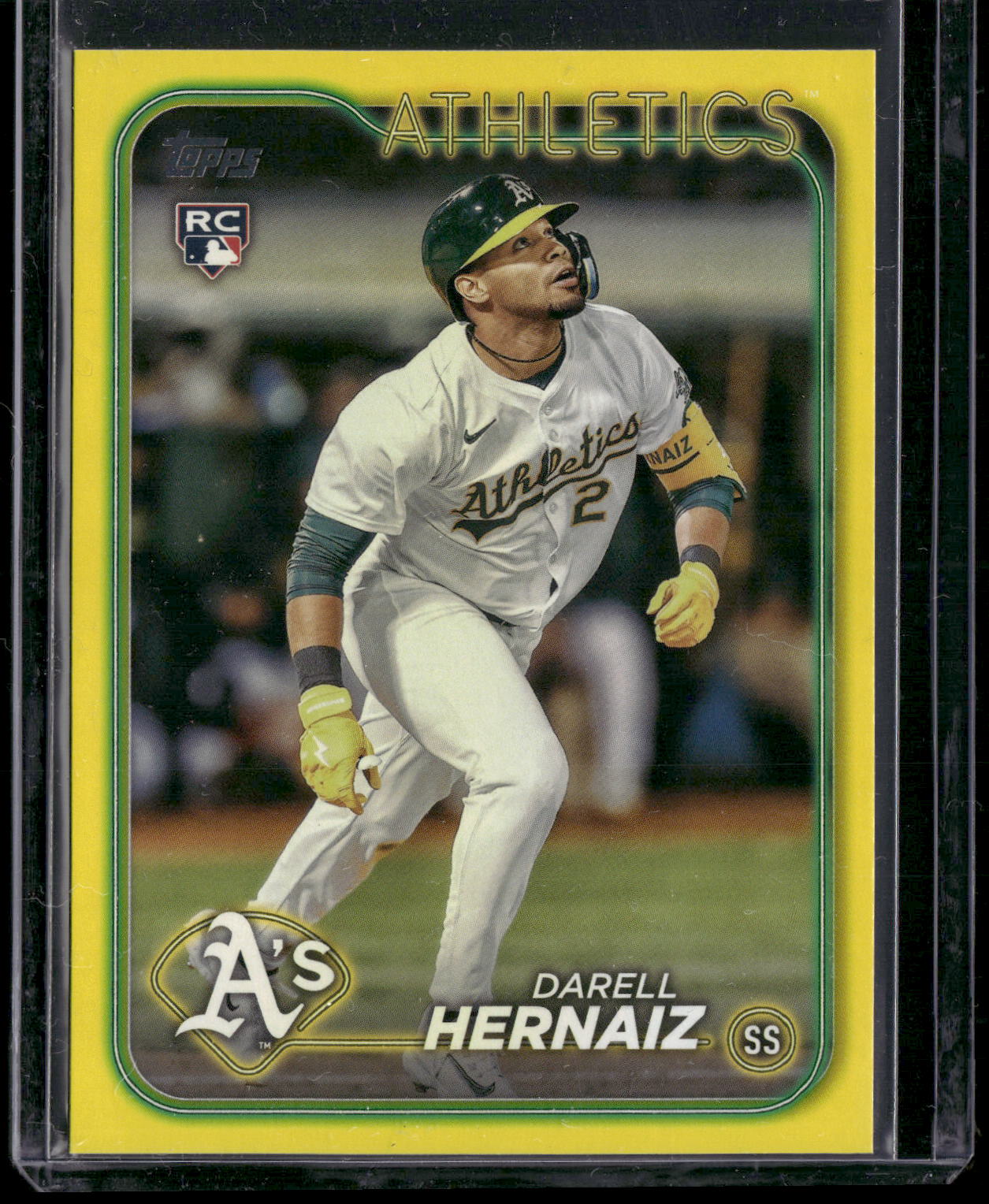 2024 Topps Update #US132 Darell Hernaiz Yellow