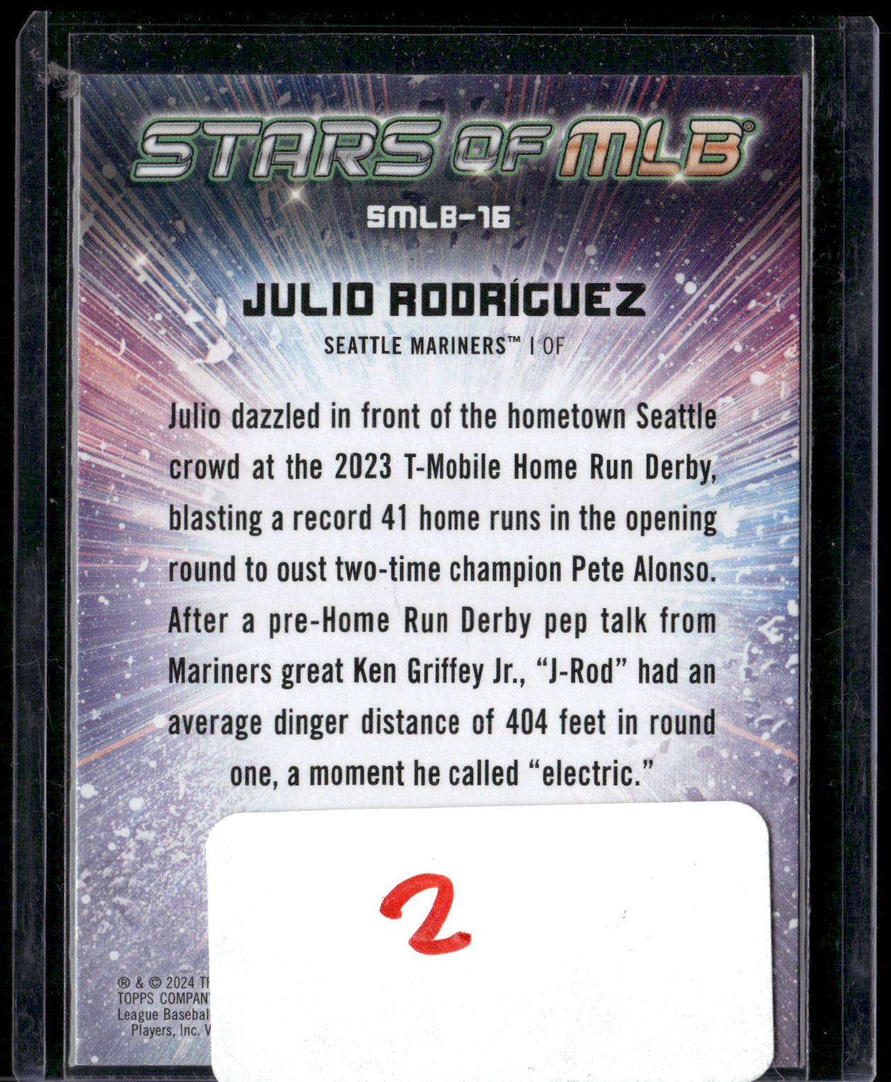 2024 Topps #SMLB-16 Julio Rodríguez Stars of MLB