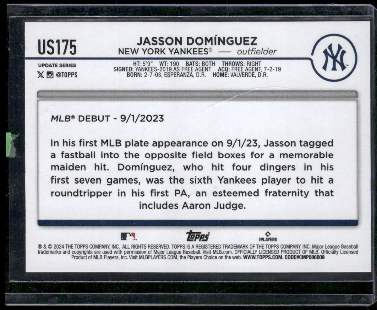 2024 Topps Update #US175 Jasson Domínguez