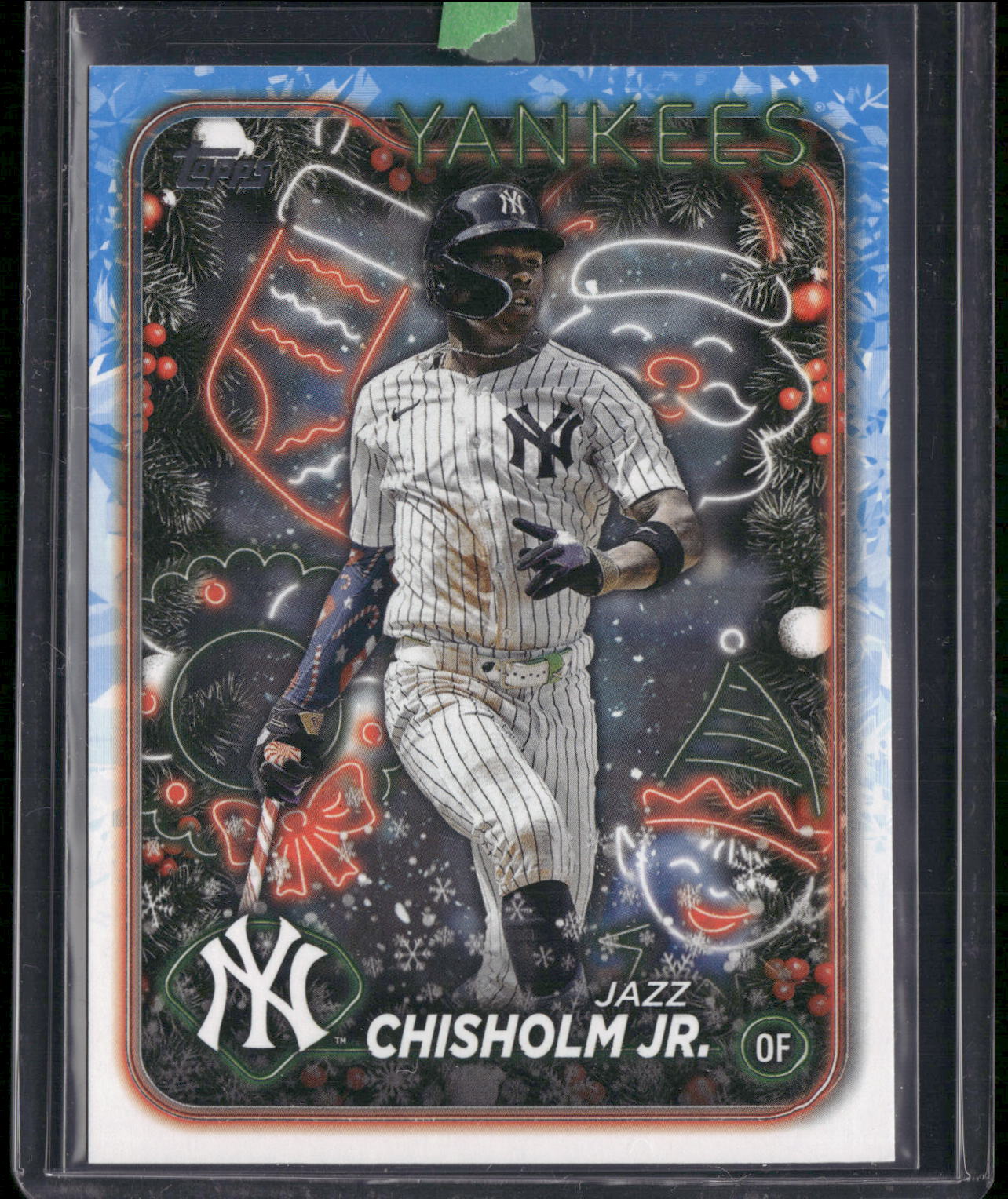 2024 Topps Holiday #H165b Jazz Chisholm Jr.