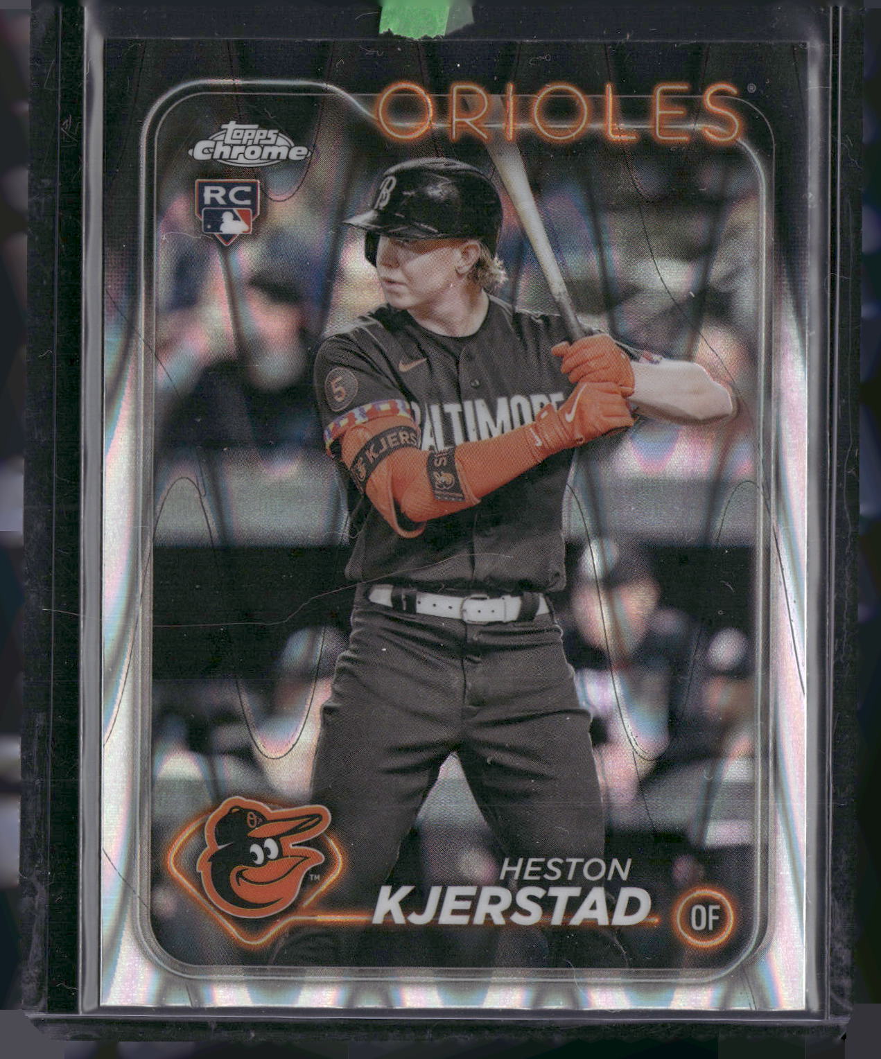 2024 Topps Chrome #142 Heston Kjerstad Fractors