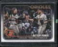 2024 Topps Update #US44 Battery Power: Orioles Toast Another Dub