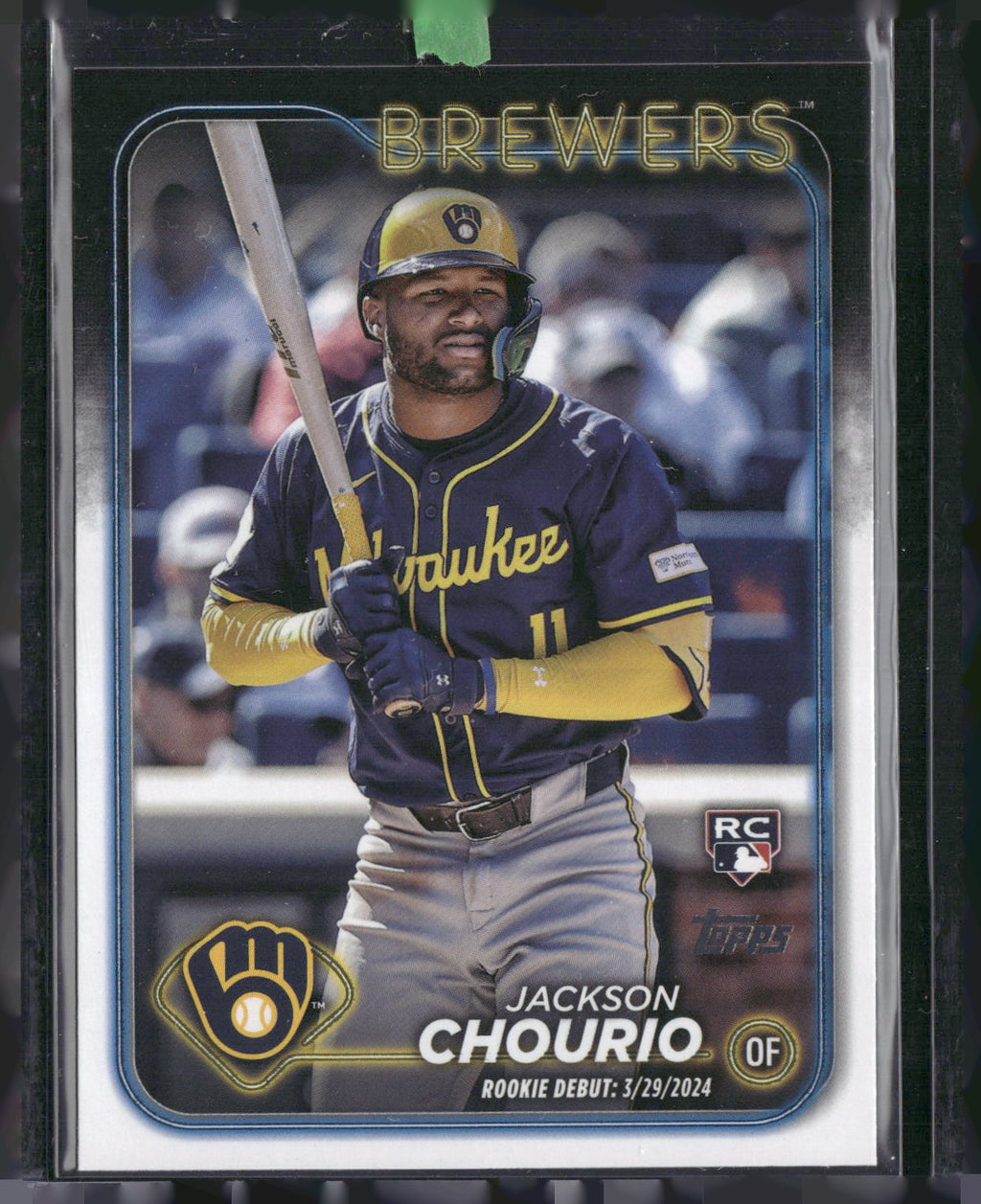 2024 Topps Update #US155 Jackson Chourio