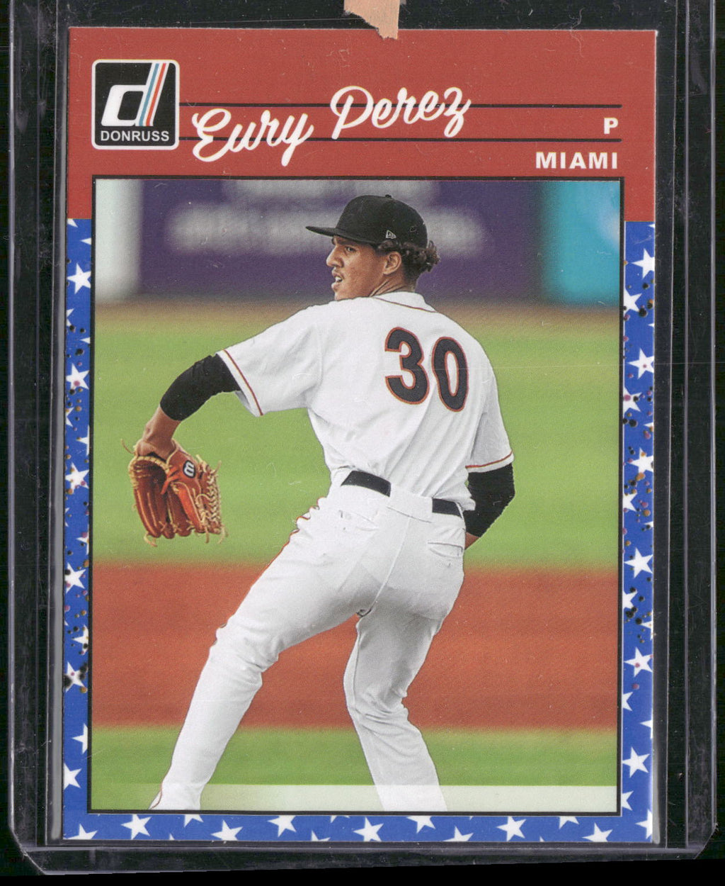 2023 Donruss #242 Eury Perez Independence Day