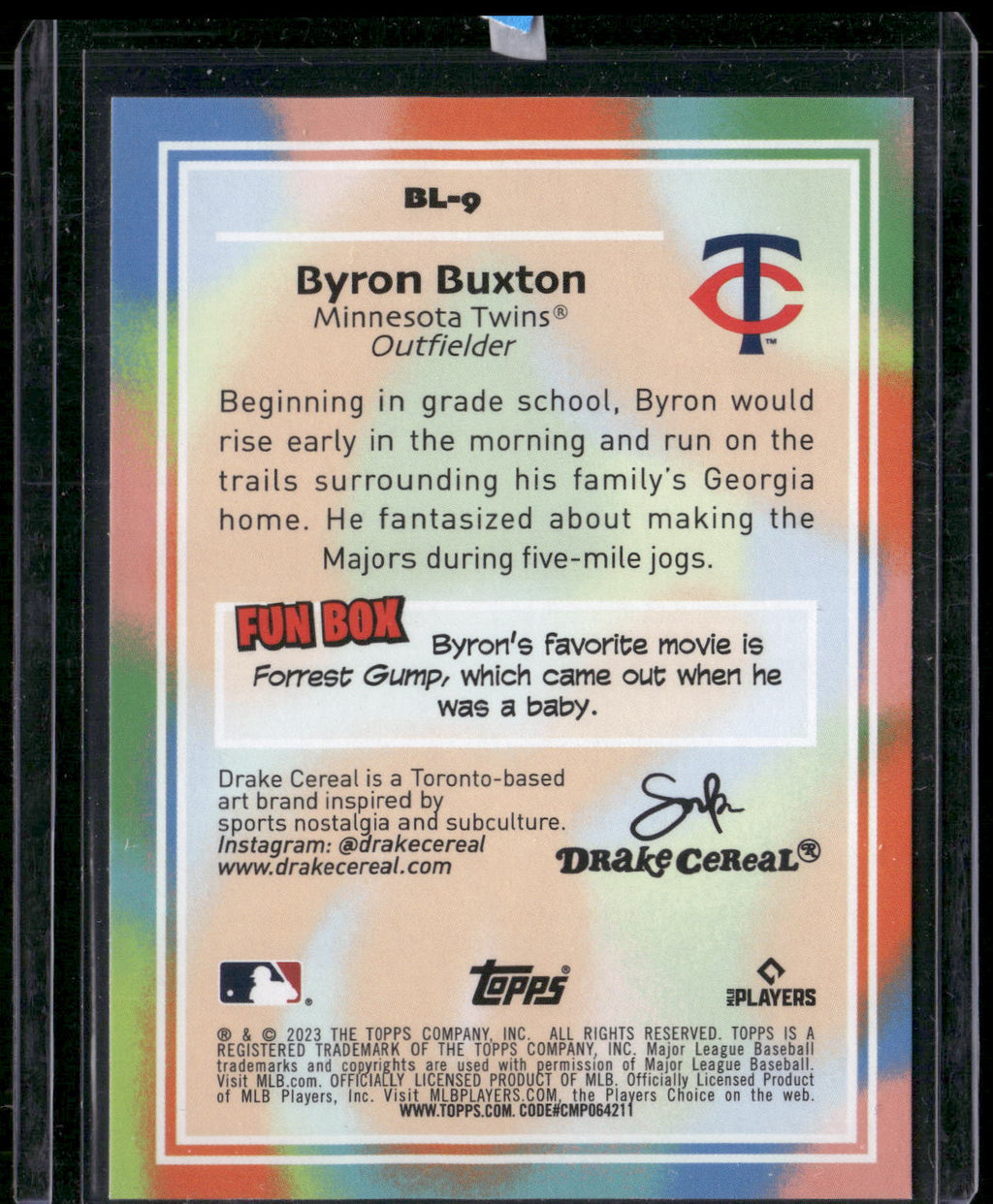 2023 Topps Big League #BL-9 Byron Buxton Big Leaguers