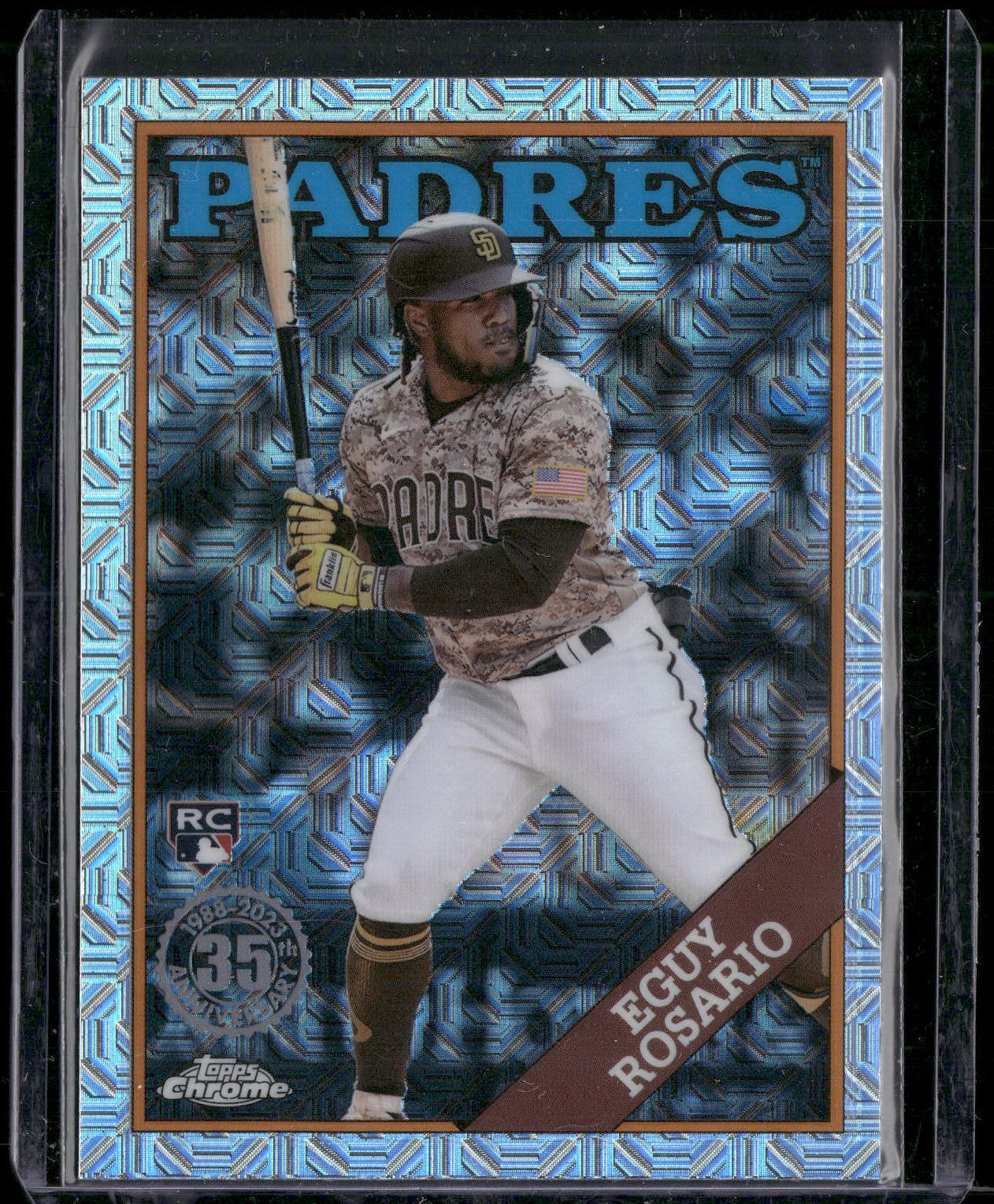 2023 Topps #2T88C-72 Eguy Rosario 1988 Topps Baseball 35th Anniversary Chrome
