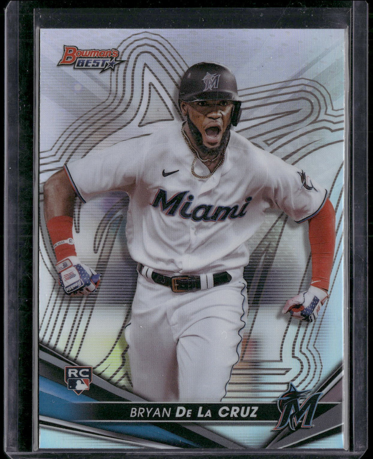 2022 Bowman's Best #8 Bryan De La Cruz Refractor