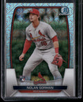2023 Bowman #6 Nolan Gorman Mojo Refractors