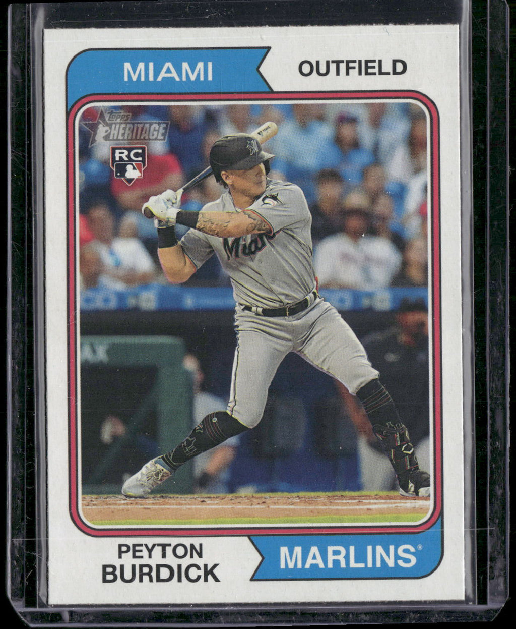 2023 Topps Heritage #322 Peyton Burdick