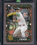 2024 Topps Holiday #H97 Dylan Cease Silver Glitter
