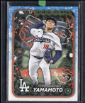 2024 Topps Holiday #H88 Yoshinobu Yamamoto