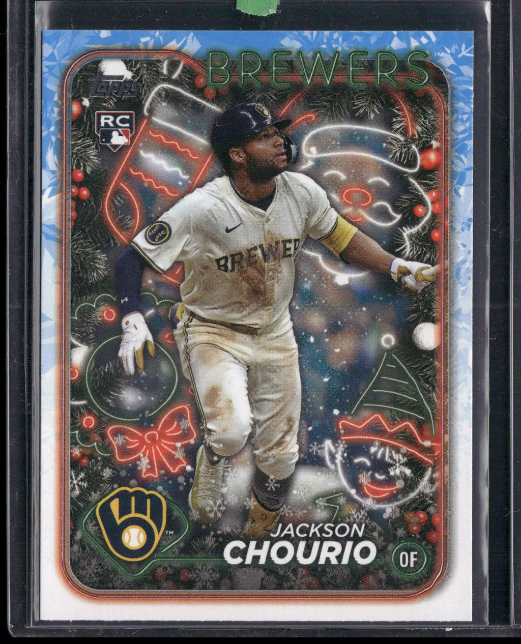 2024 Topps Holiday #H119b Jackson Chourio