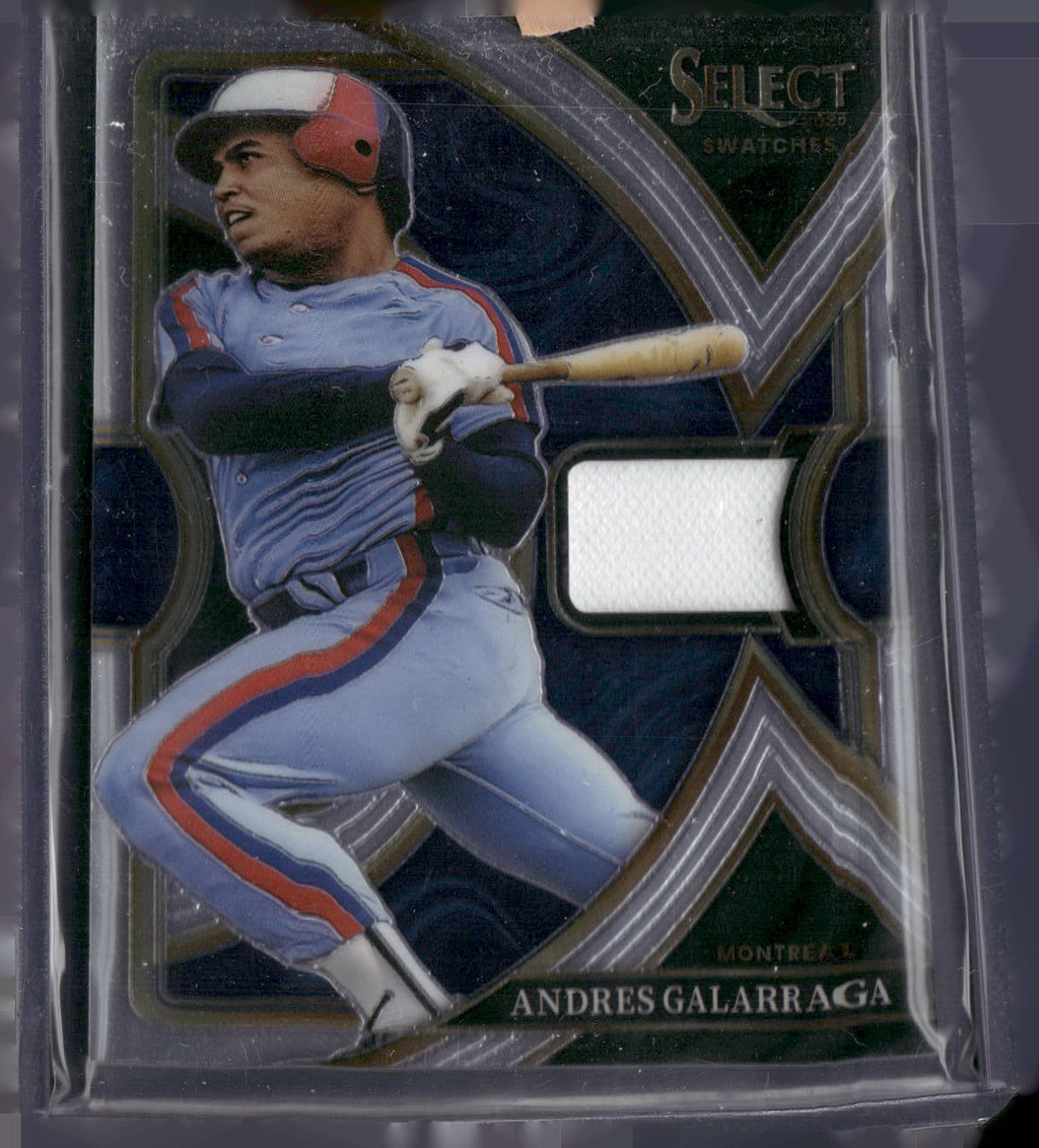 2023 Panini Select #SS-AG Andres Galarraga Select Swatches
