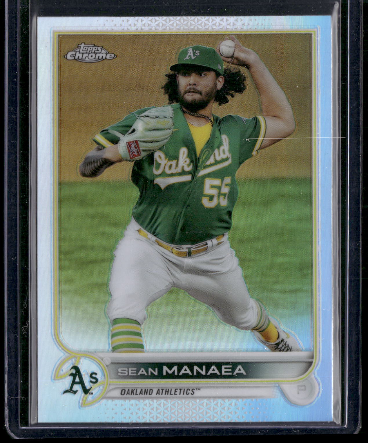 2022 Topps Chrome #217 Sean Manaea Refractor