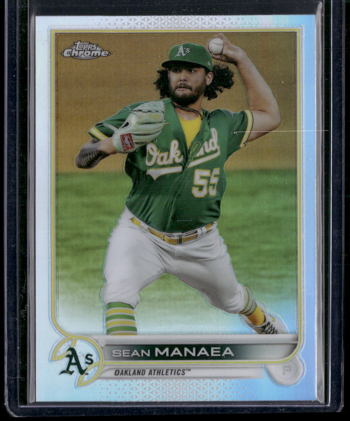 2022 Topps Chrome #217 Sean Manaea Refractor