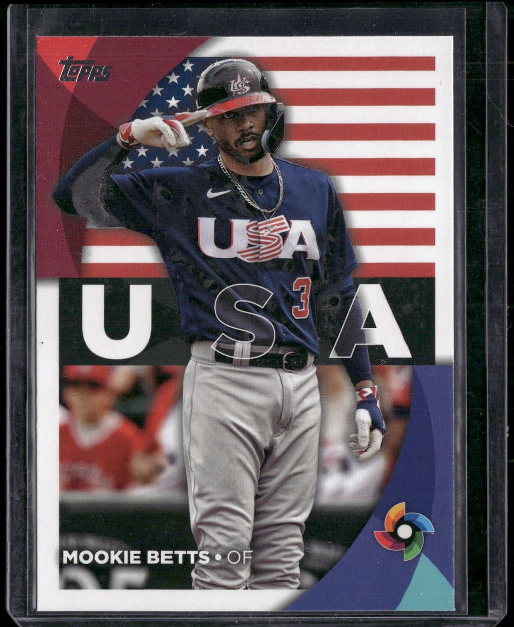 2023 Topps #WBC-6 Mookie Betts 2023 World Baseball Classic Stars