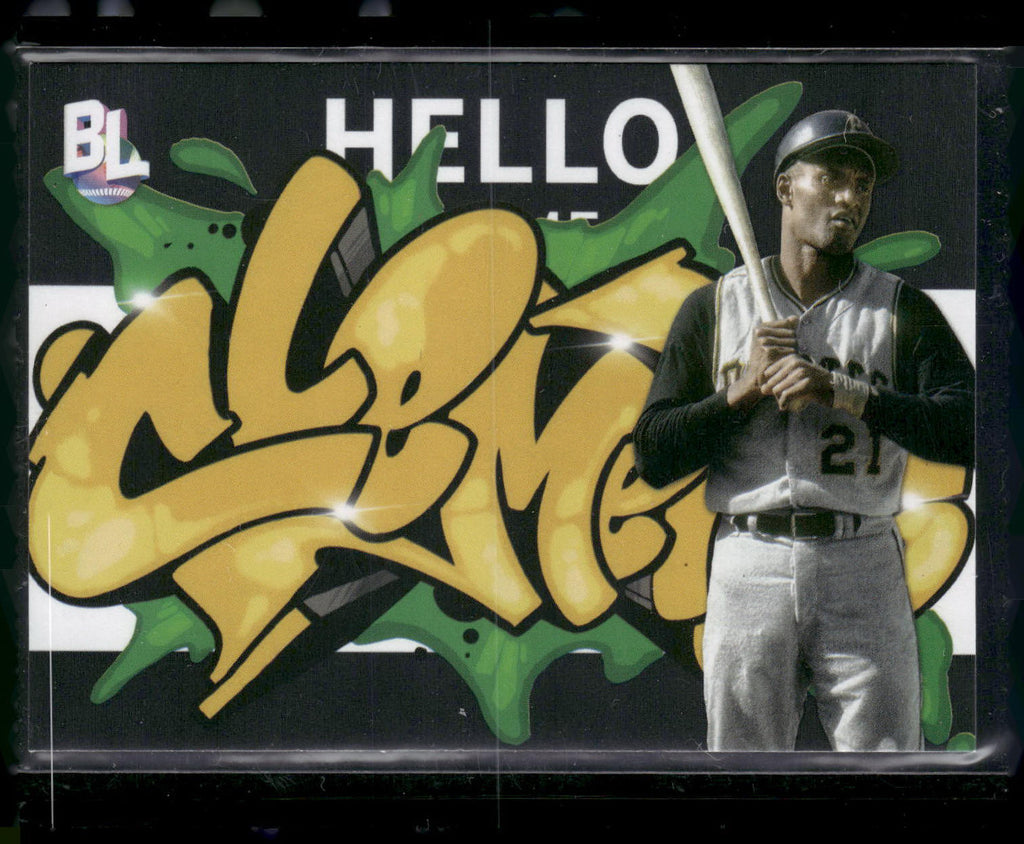 2023 Topps Big League #RC-12 Roberto Clemente Roll Call Wildstyle Edition