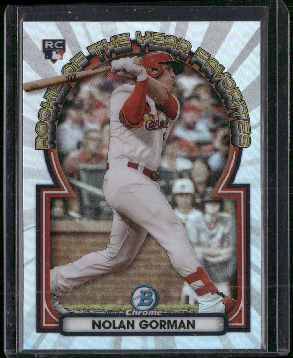 2023 Bowman #ROYF-5 Nolan Gorman Rookie of the Year Favorites