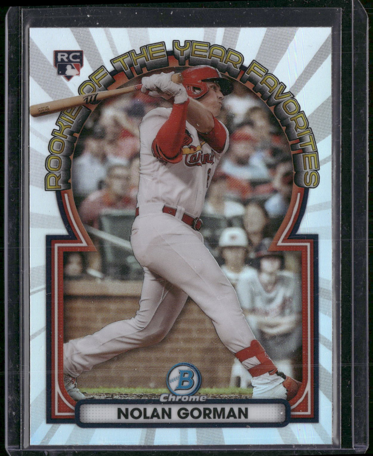 2023 Bowman #ROYF-5 Nolan Gorman Rookie of the Year Favorites