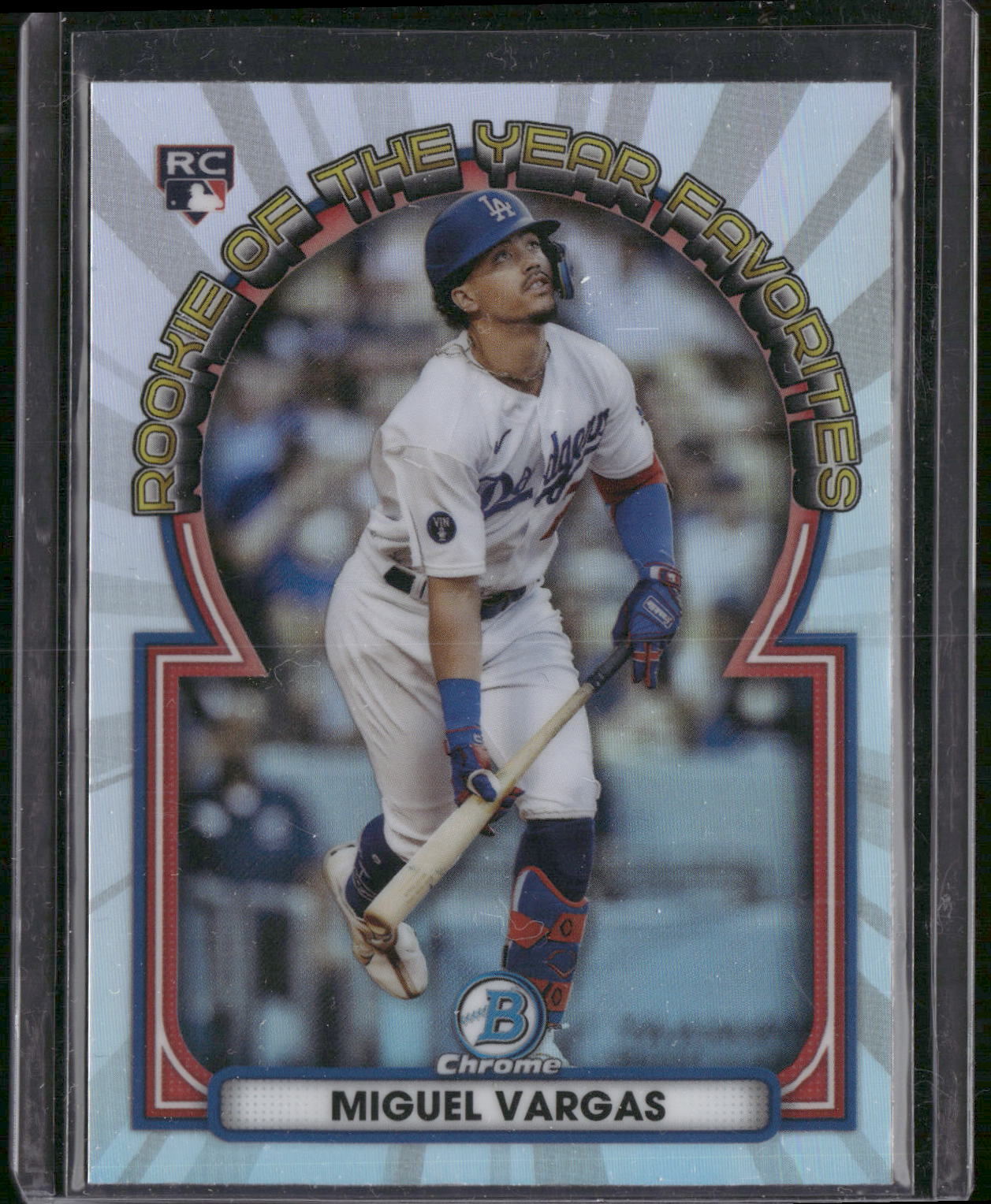 2023 Bowman #ROYF-12 Miguel Vargas Rookie of the Year Favorites