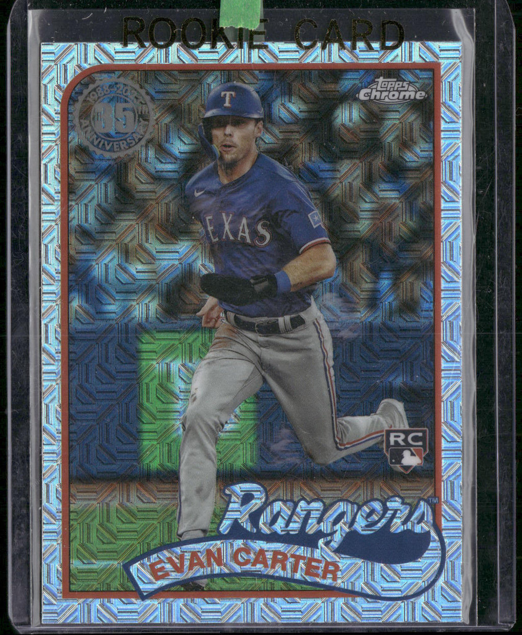 2024 Topps #T89C-21 Evan Carter 1989 Topps Baseball 35th Anniversary Chrome