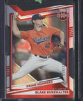 2022 Panini Elite Extra Edition #76 Blake Burkhalter Prime #s Die Cut #/104