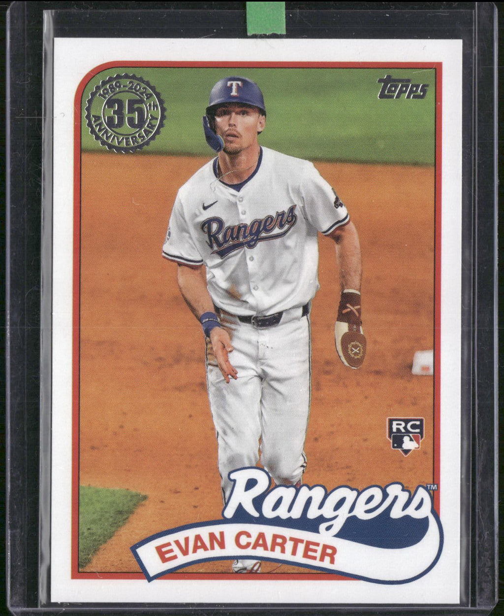 2024 Topps Update #89US-49 Evan Carter 1989 Topps Baseball 35th Anniversary