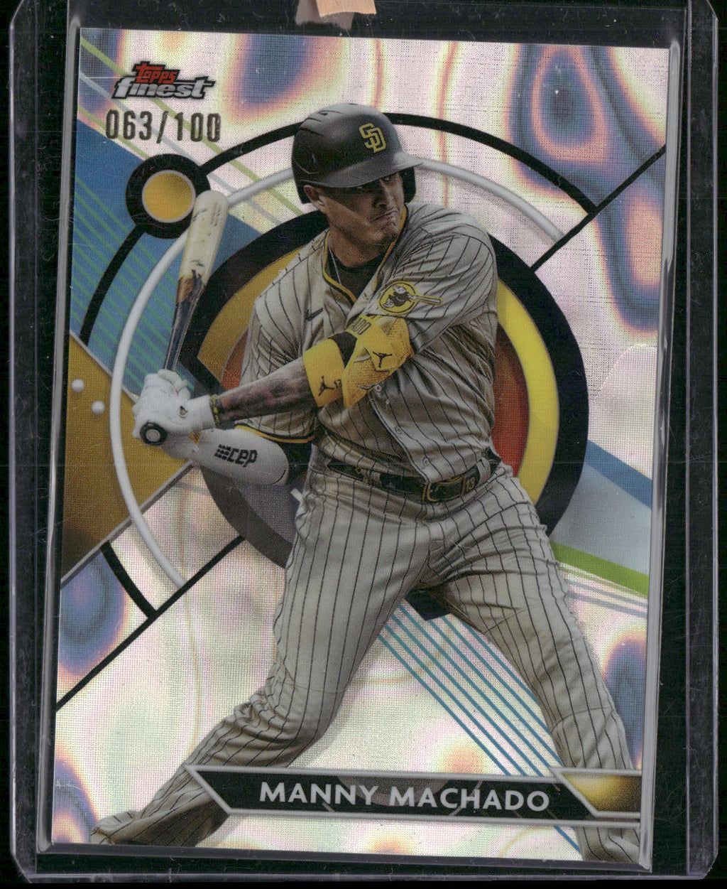 2023 Finest #84 Manny Machado Lava #/100